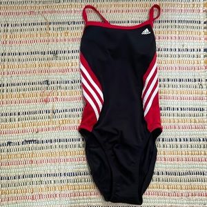 Adidas splice c-back one piece practice suit